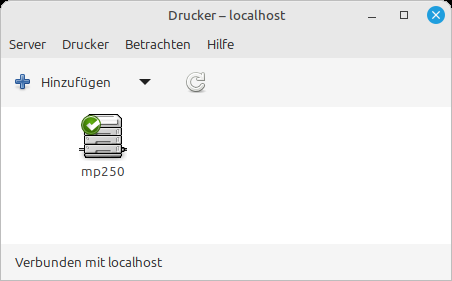 Scharfer Screenshot